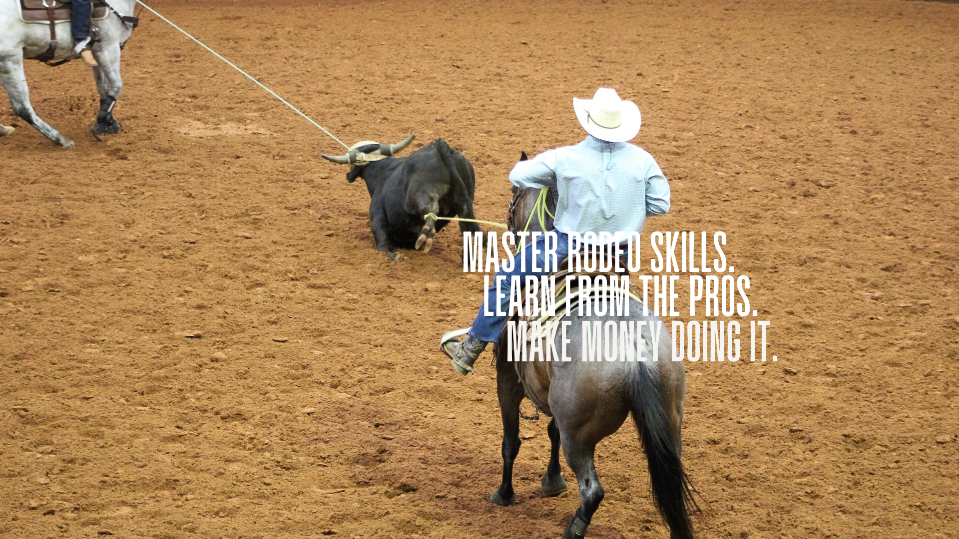 Coward To Cowboy rodeo events page banner